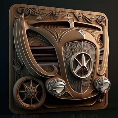 3D мадэль Mercedes Benz W211 (STL)